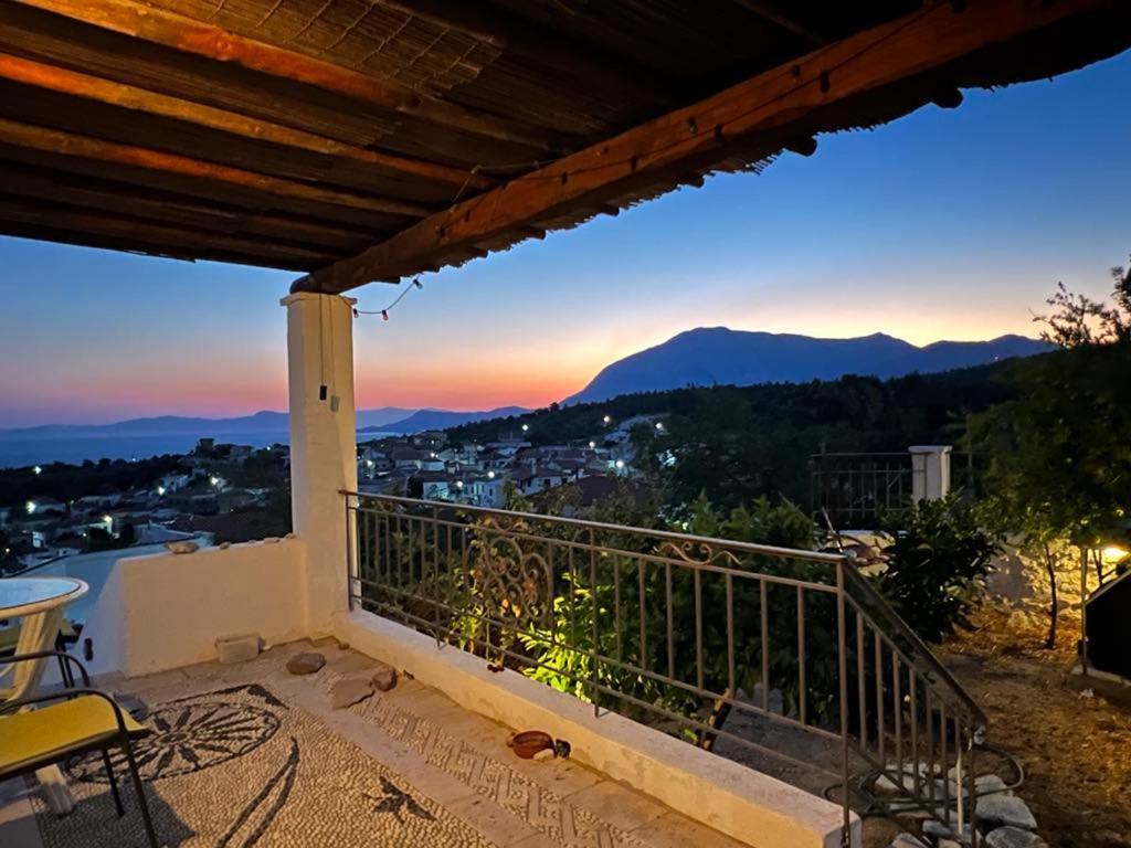 Unique Breathtaking Seaview House Villa Koumeika Eksteriør billede